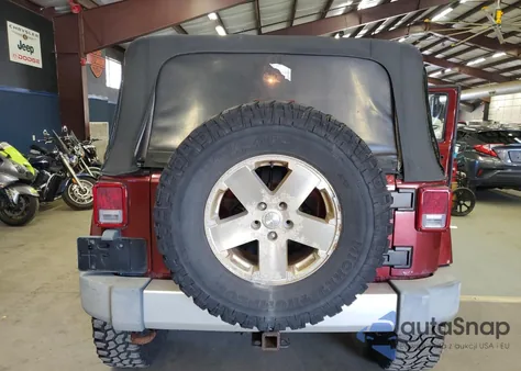 2009 Jeep Wrangler Sahara из США, поврежденный, VIN 1J8FA54119L760143